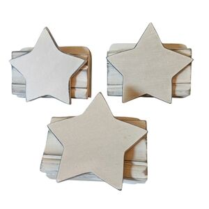 At Home America "Reach For The Stars" Afghan Clips Set Of 3 NIB